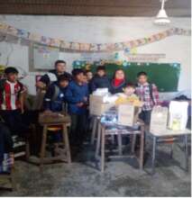 Pic from the teacher at Laguna Blanca, EEP 168
