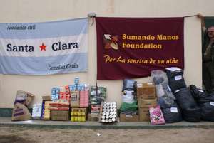 Donations delivered in Santiago del Estero