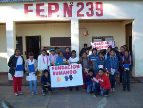 Escuela 239_ Chaco: Donaciones y Desayunos
