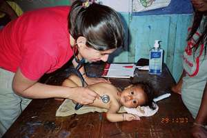 Pediatric Service at a school in Misiones