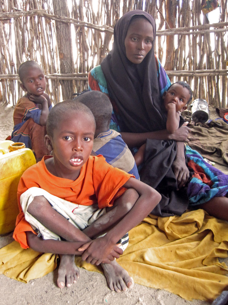 Provide famine relief to families in Somalia