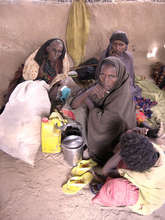 Somali women resting