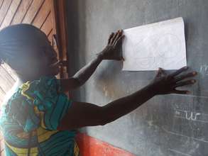 Dedicated teacher displays work