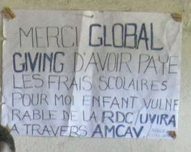 Gratitude for GlobalGiving.org!