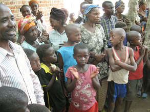 A girl shows her gratitude for GlobalGiving