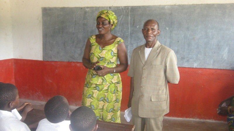 Bernadette w-Director of the Luberizi School