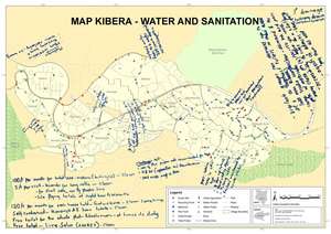 Community feedback on water and sanitation map