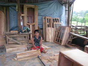 Furniture and Timber Loan Client at Work