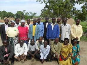 A team of Community workers after  a meeting