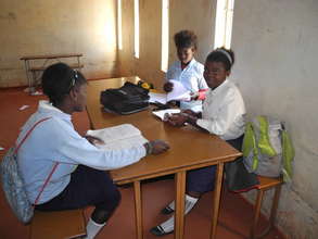 Students Studying at Fountain of Hope
