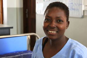 16 year-old Malela is recovering at CCBRT