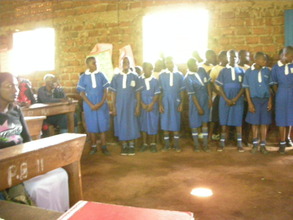 Students of Bwetyaaba Primary School