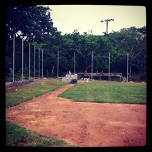 Backstop posts