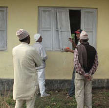 Clinic contractors planning new wheelchair access