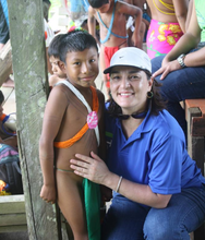 President of the Foundation Giovanna Troncoso