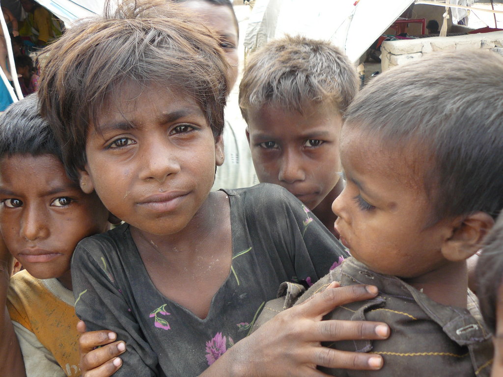 Providing formal education to 150 children of slum