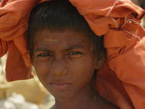 Providing formal education to 150 children of slum