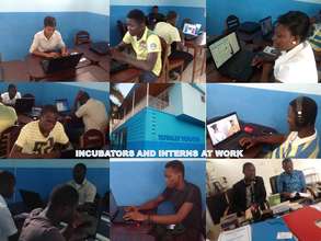 Totally Youth Incubators and Interns at Work