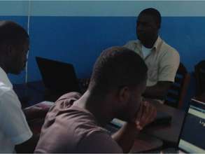 Unemployed Youth at Work at TY ICT Centre
