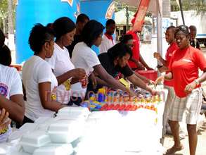 TY Supporting Street Youth at JoyFM Soup Kitchen