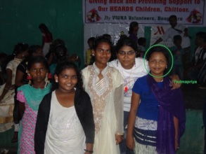 Padmapriya at a HEARDS activity