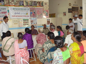 Dr P Subba Reddy USA addressing the LF patients