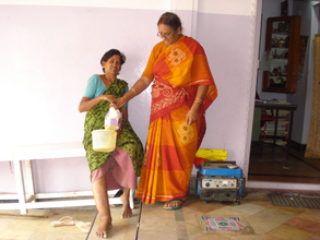 A .Parvathamma LF patient with medicines