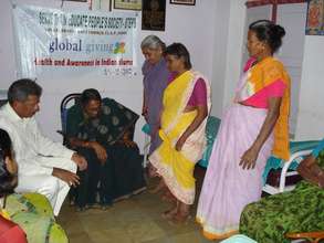 Filariasis Patients doing exercise