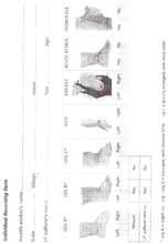 LF Patients Individual Recording Form