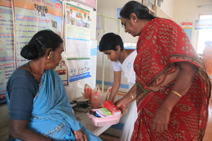 Distribution of nutritional kits