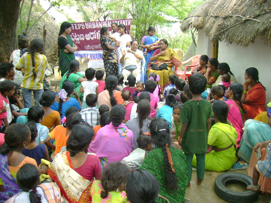 Health Awareness Camp in slum
