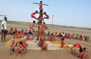 Little Champions representing "Manora"