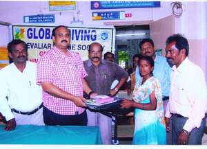 Medical Officer gave educational aid to CLHA
