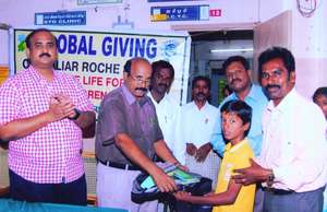Medical Officer gave educational aid to CLHA