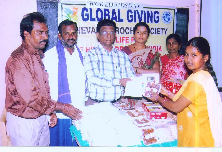Give life for 55 HIV children in Tamilnadu, India