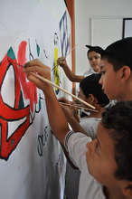 Painting a better future -Pintando un futuro mejor