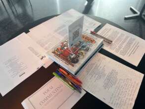 Feedback on incarcerated members' poetry