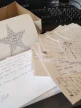 We wrote New Year's cards to all 360 members