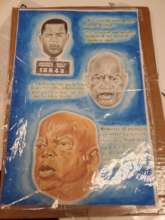 Art of Congressman John Lewis by FM member Ed