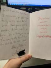 A card from FM member Daniel