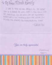 A card from one of our incarcerated members