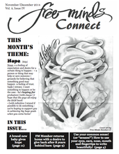 The front page of the Free Minds Connect