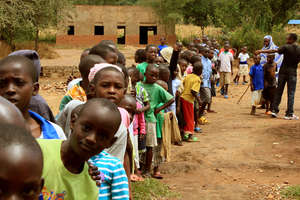 Kids in Rwanda