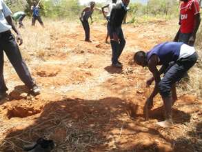 Mutwani Secondary School Students' Food Forest