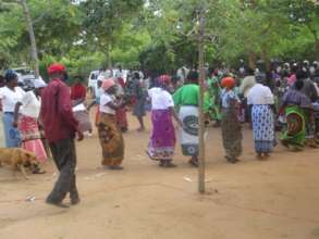 farmers gathering during bi-annual party