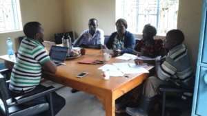 DNRC meeting during project planning