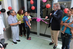 Ribbon is cut to open the new Heart Center