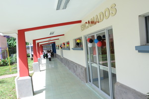 The entranceway at the new Heart Center