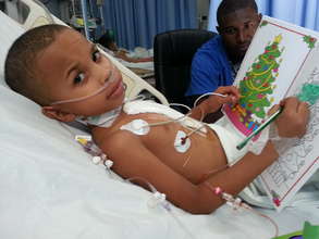 Akim After Surgery, Thinking of the Holidays