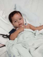 Luis won the hearts of the medical team.